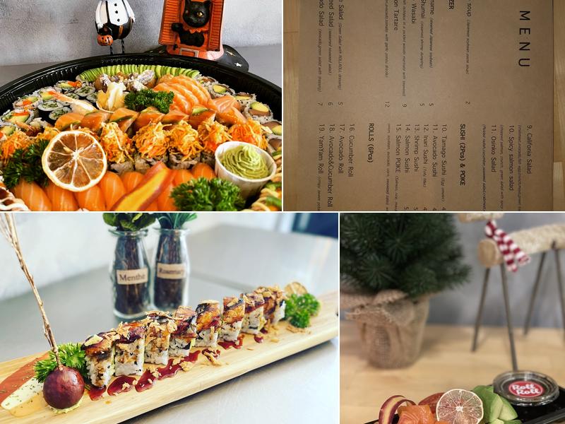 Roll Roll Sushi Menu