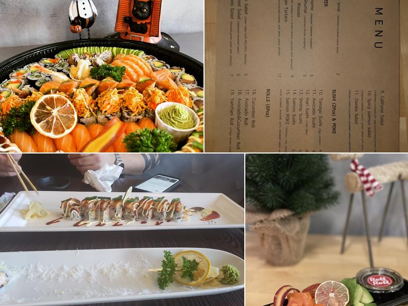 Roll Roll Sushi Menu