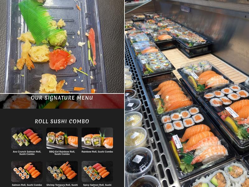 Mac's Sushi Menu