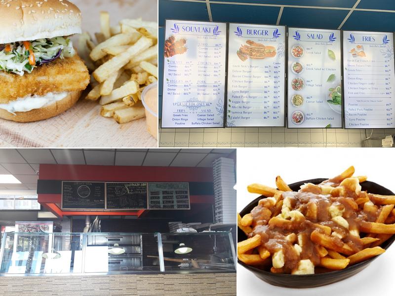 Uncle Nick’s Souvlaki Menu