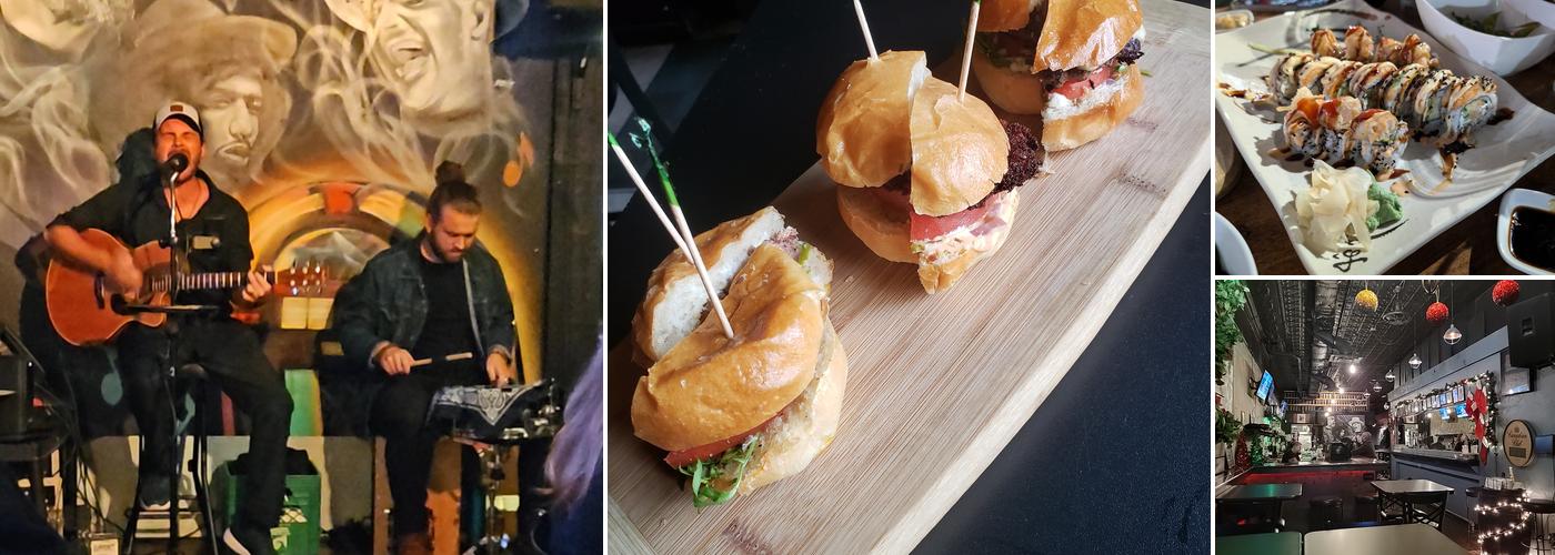 On a Roll Sushi and Sliders Menu