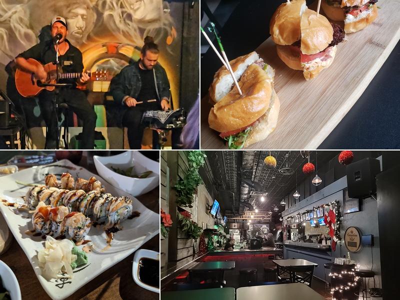 On a Roll Sushi and Sliders Menu