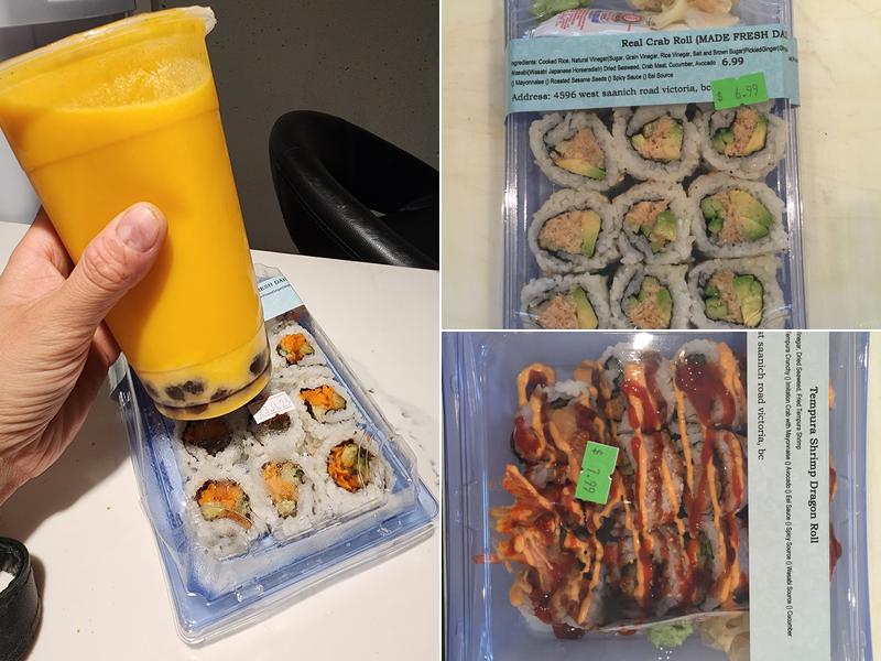 Dragon Roll Sushi Market Menu