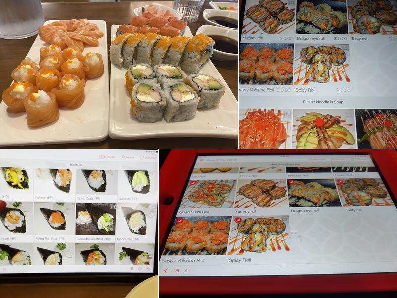 Go For Sushi Buffet Menu
