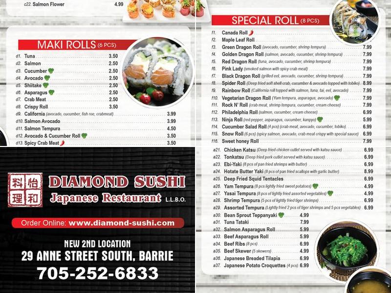 Sakuro Izakaya | Asian Diner Menu