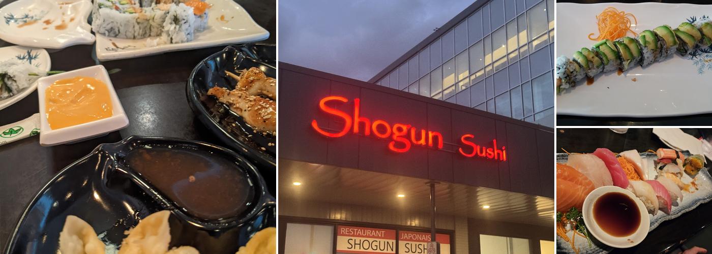 Shogun Sushi Menu