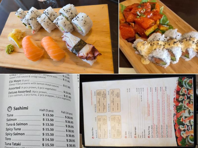 Mr. Sushi Menu