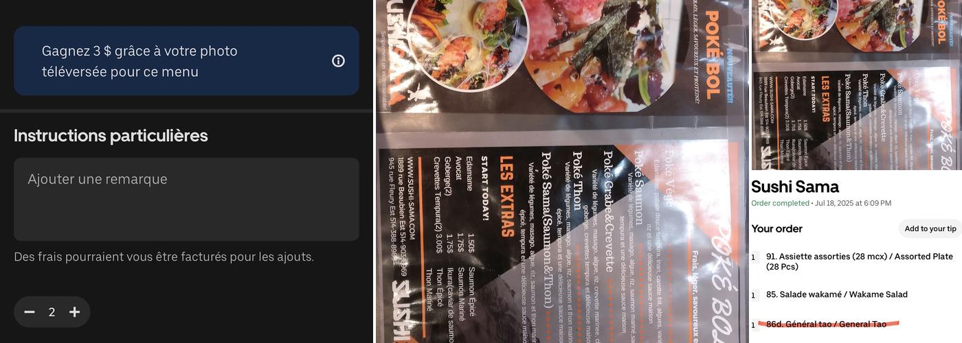 Sushi Sama Menu