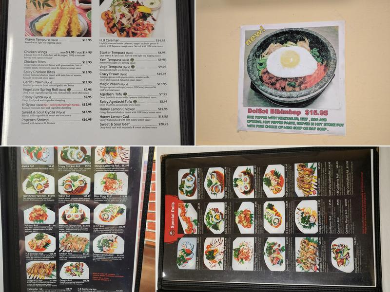 Hungry Bear Menu