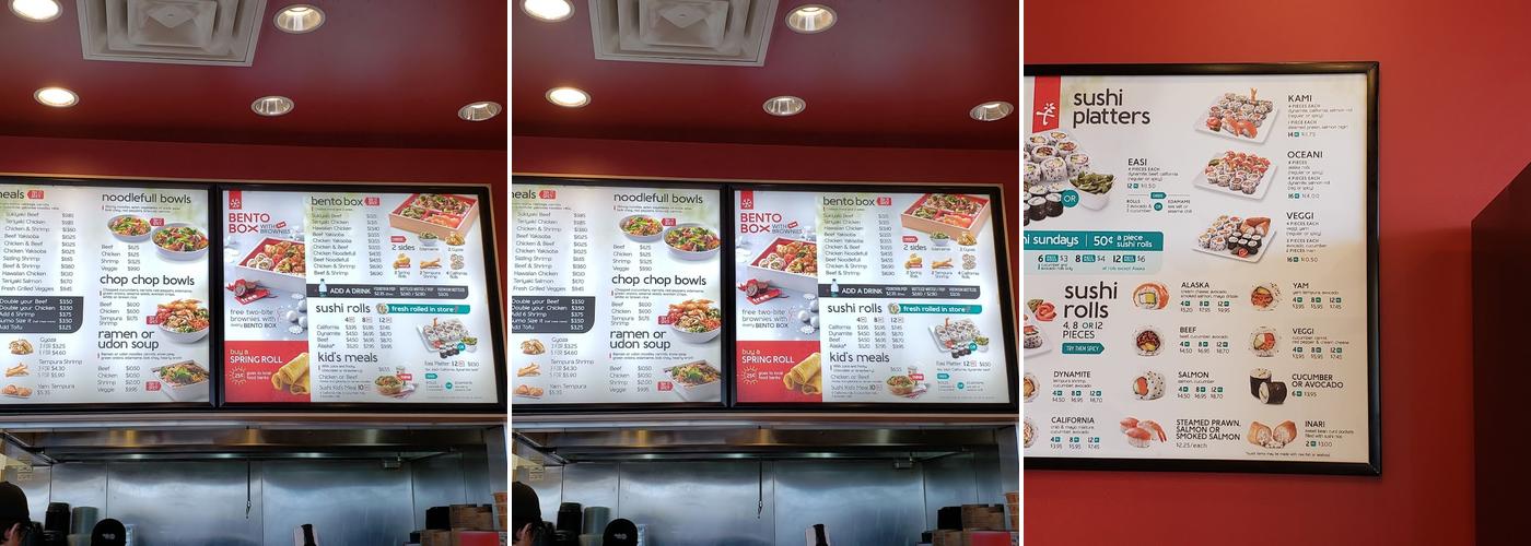 Edo Japan Menu