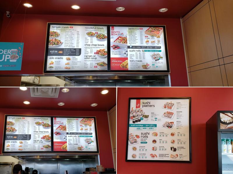 Edo Japan Menu