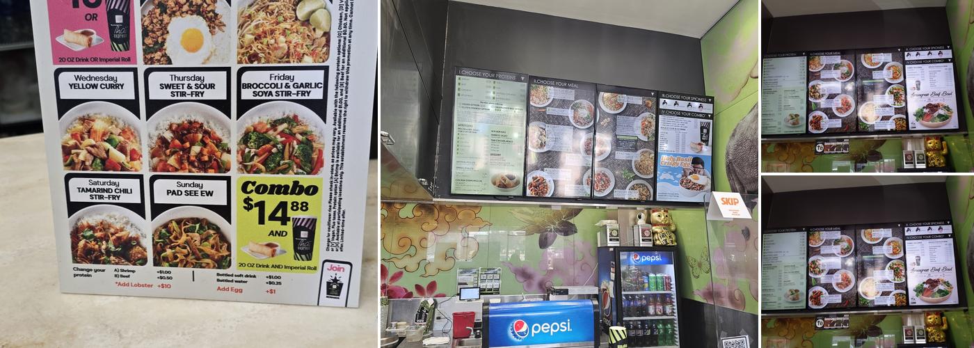 Thai Express Restaurant Edmonton Menu