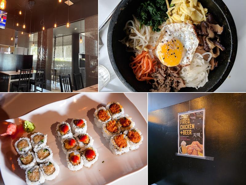 Kimchi Sushi South Menu