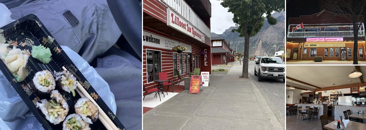 Lillooet Inn Restaurant Menu