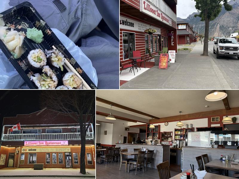 Lillooet Inn Restaurant Menu