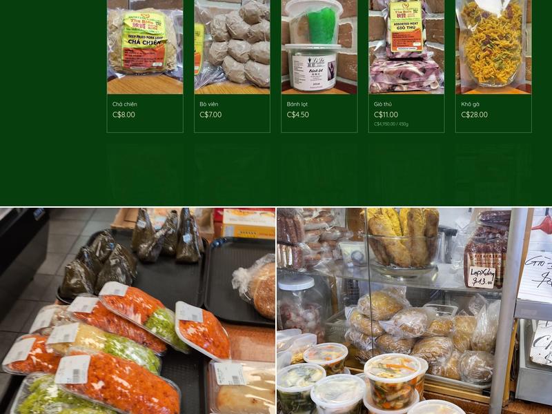 Thu Hien Deli & Sandwich Shop Menu