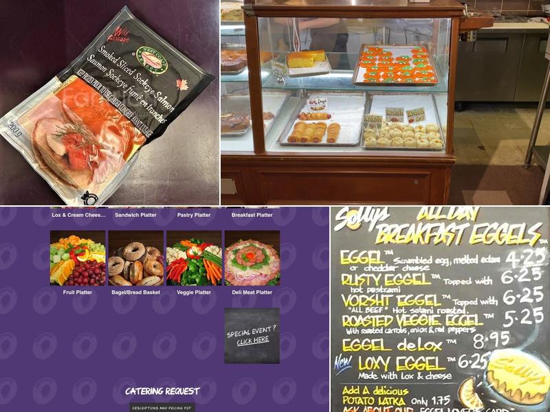 Solly's Bagelry Menu