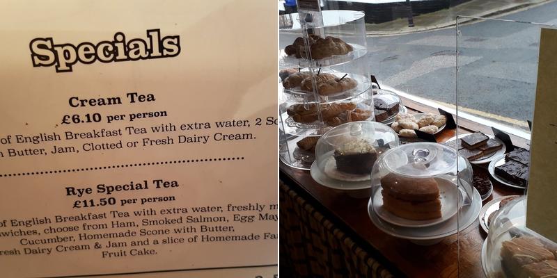 Simon The Pieman Menu