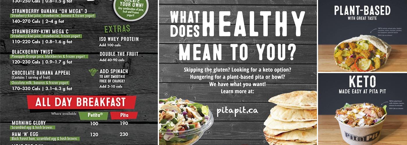 Pita Pit Menu