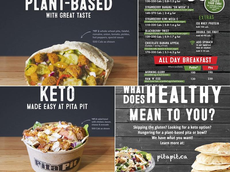 Pita Pit Menu