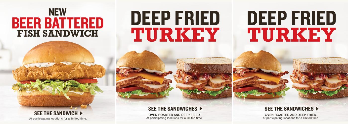 Arby's Menu