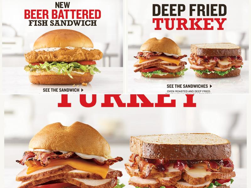 Arby's Menu