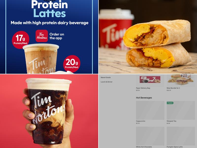 Tim Hortons Menu