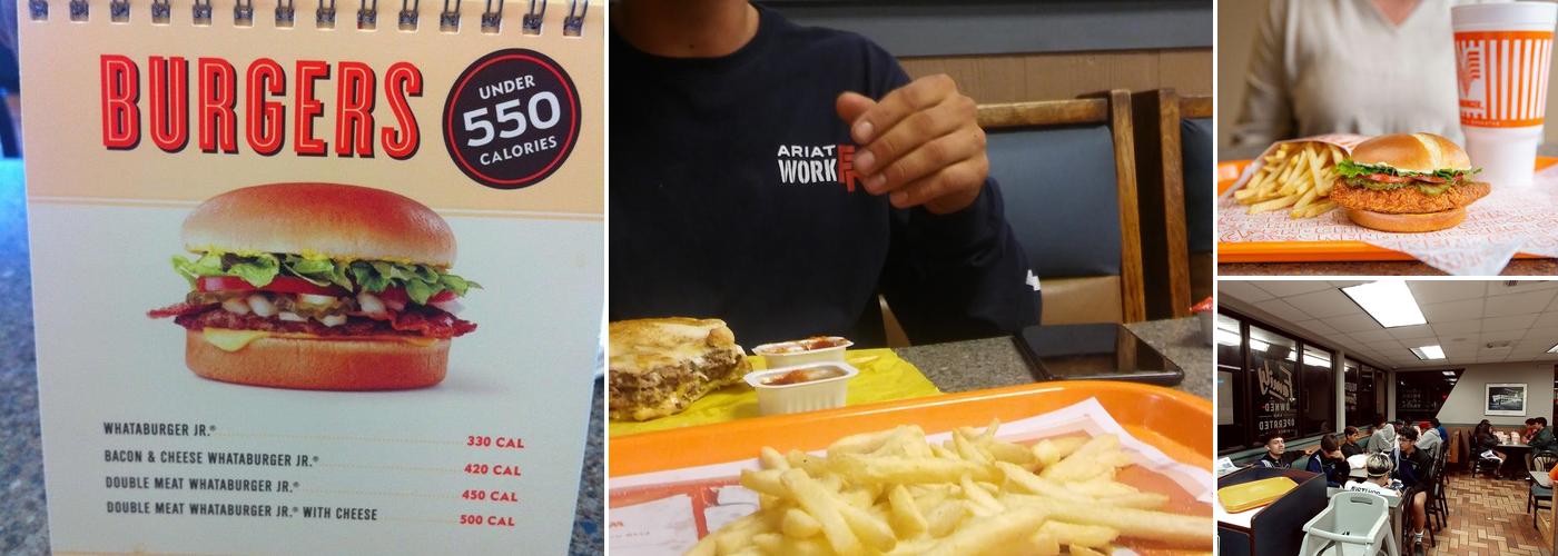 Whataburger Menu
