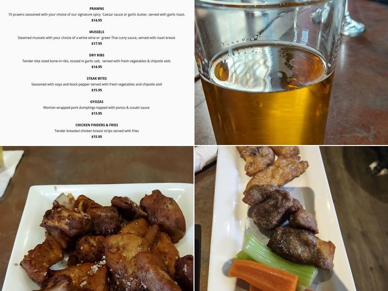 Friends Pub and Liquor Store Menu