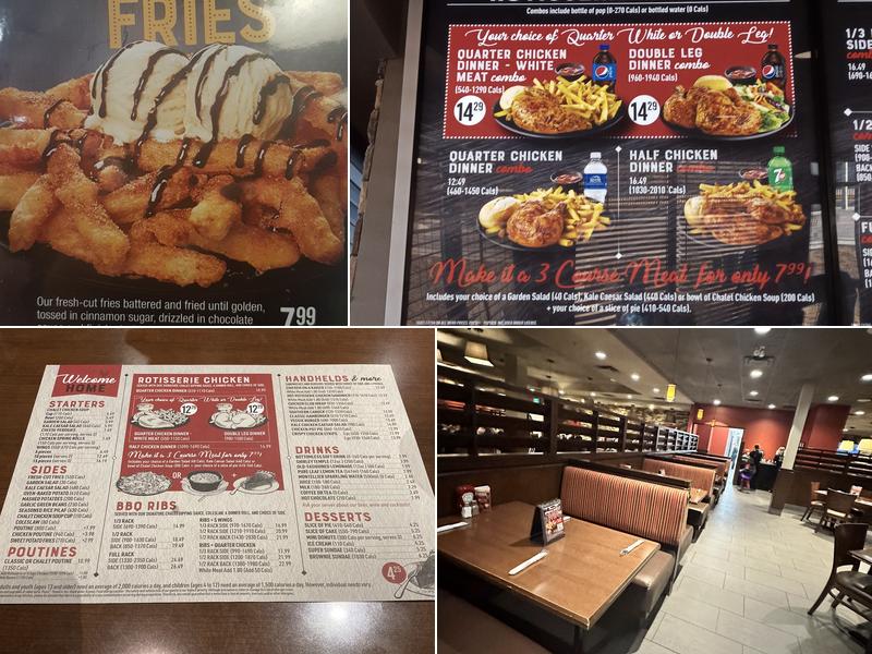 Swiss Chalet Menu