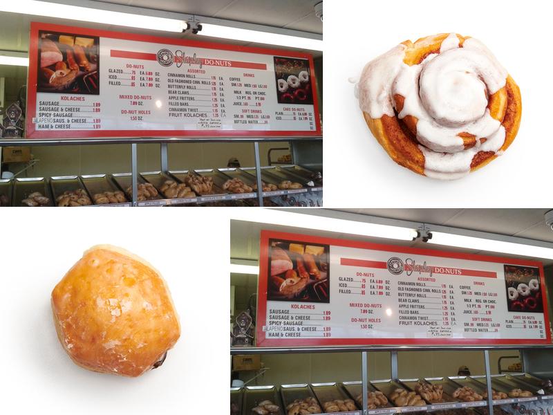 Shipley Do-Nuts Menu