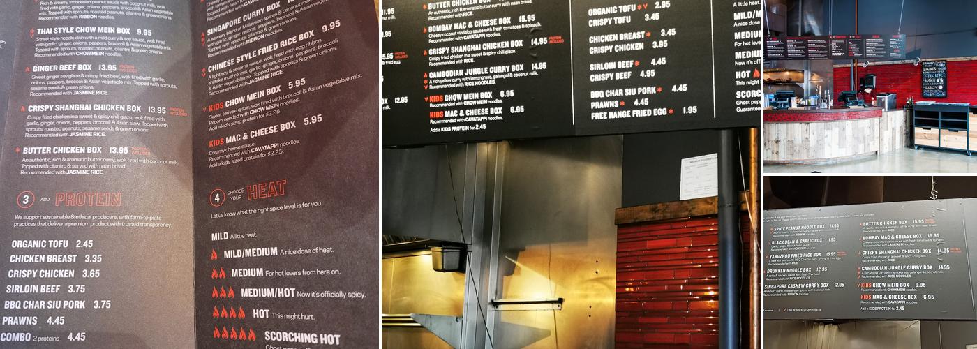 Noodlebox Menu