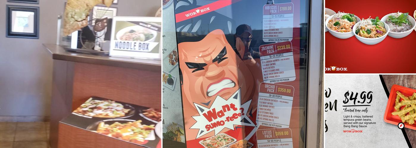 Wok Box - Saint John Menu