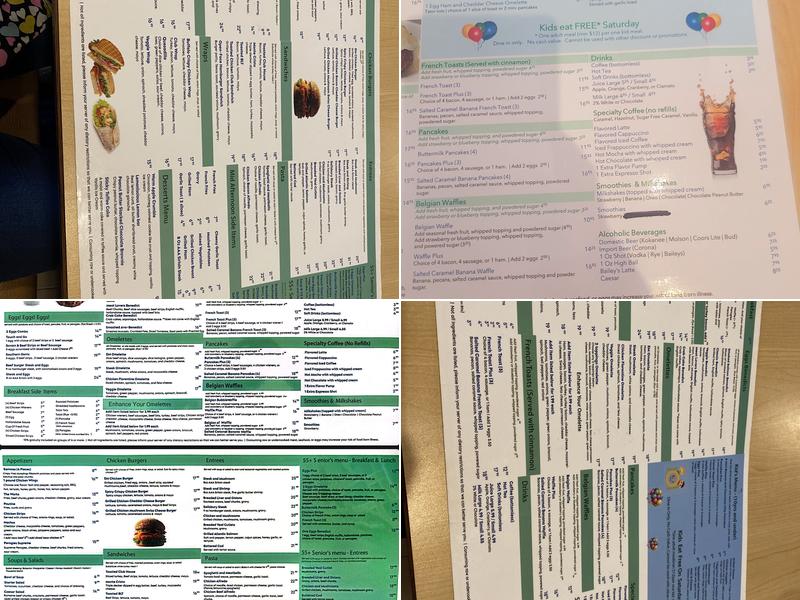Eggs & More Menu