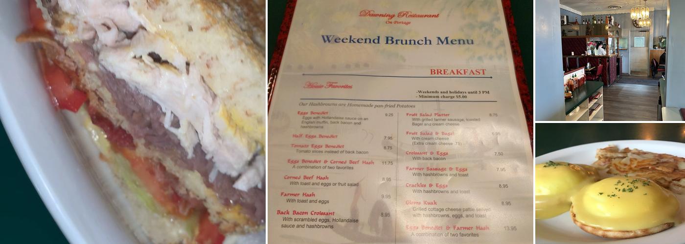 Dawning Restaurant Menu