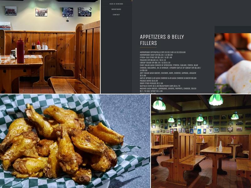 Eddies Restaurant Menu