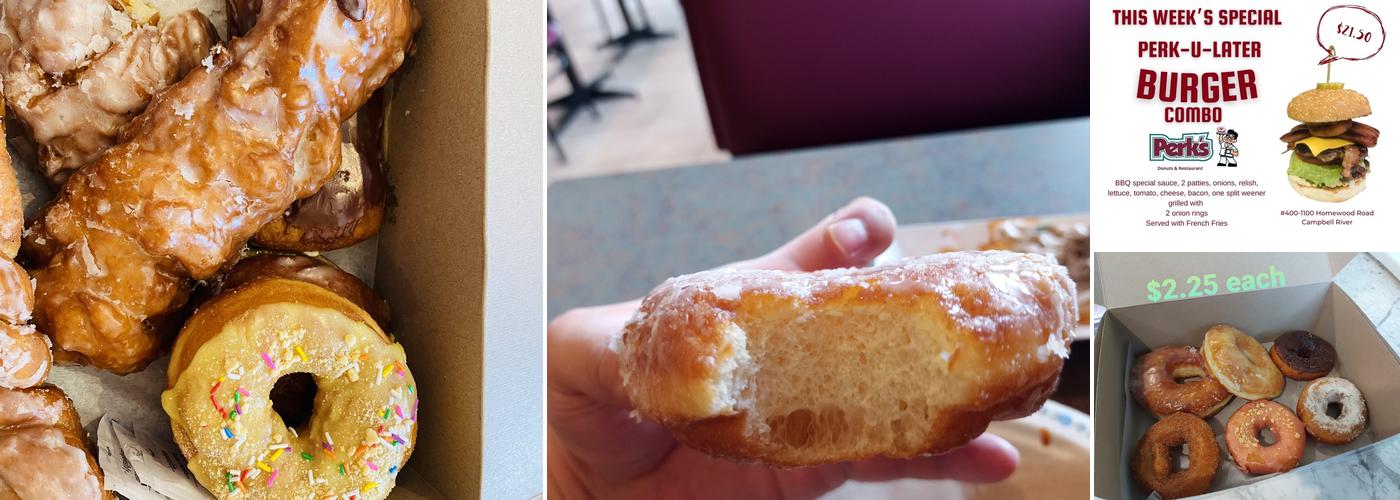 Perks Donuts Menu