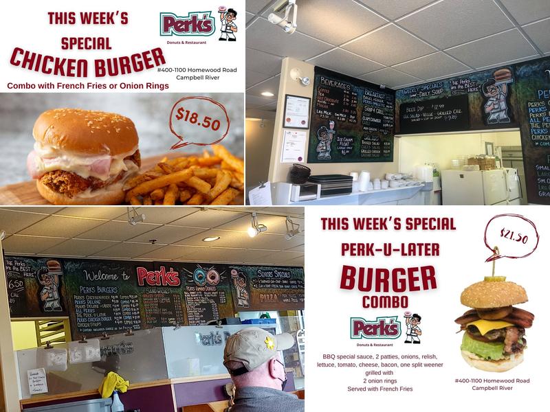 Perks Donuts Menu
