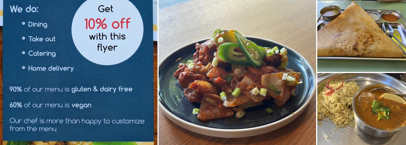 Kootenay Tamil Kitchen Menu