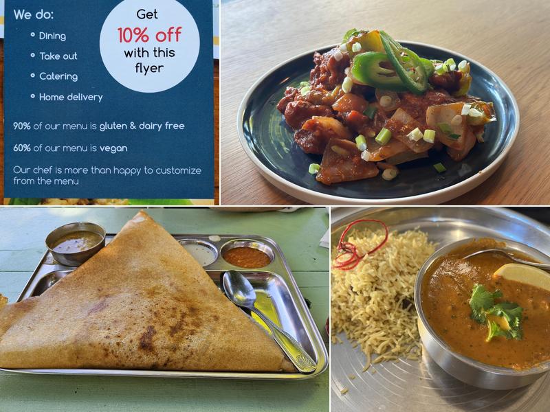 Kootenay Tamil Kitchen Menu