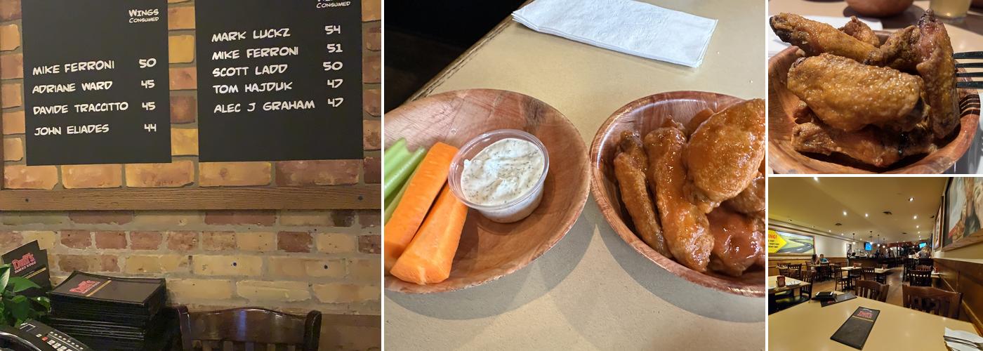 Duff's Famous Wings Menu