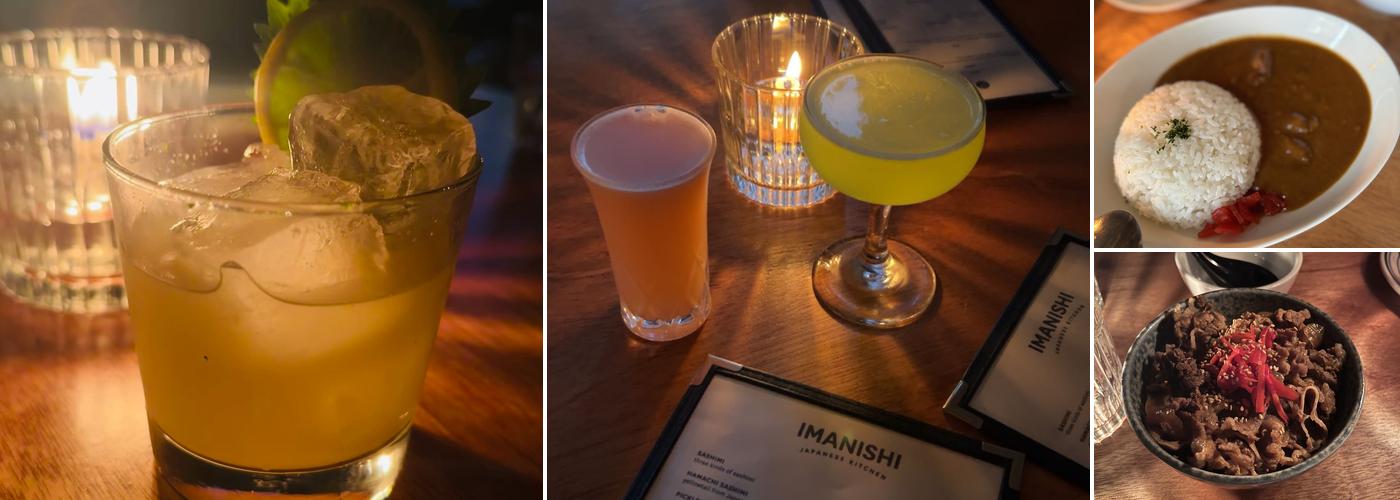 Imanishi Japanese Kitchen Menu