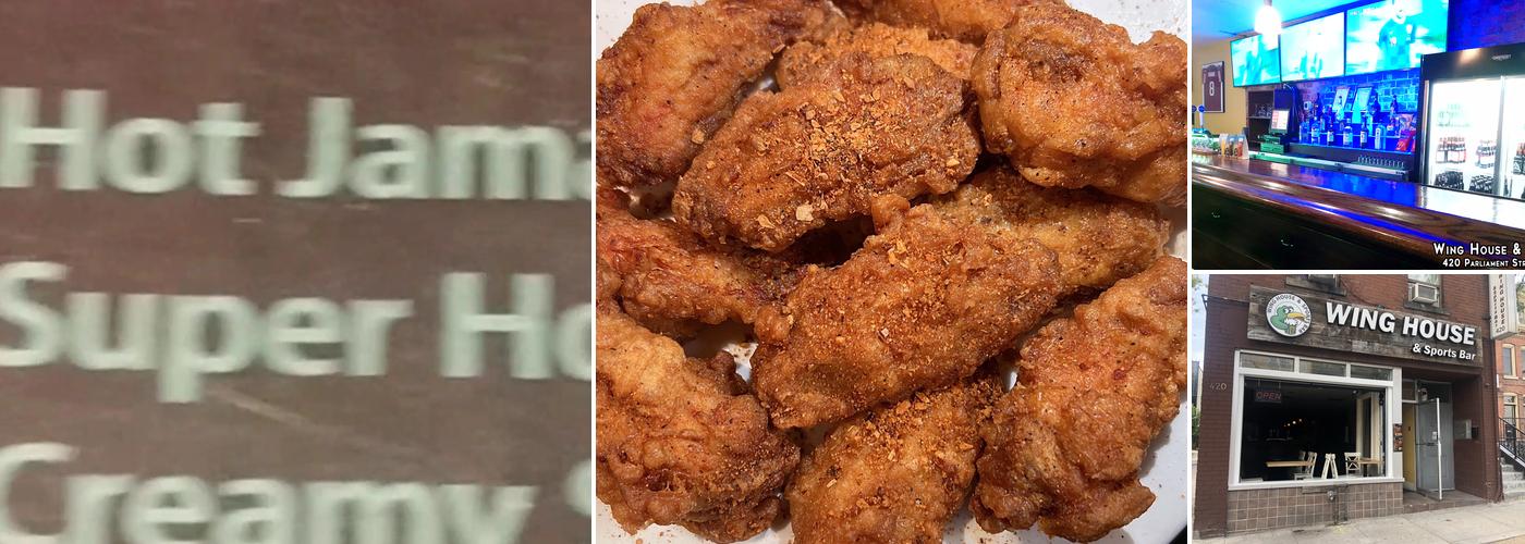 Wing House & Sports Bar Menu