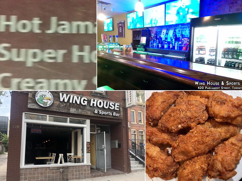 Wing House & Sports Bar Menu