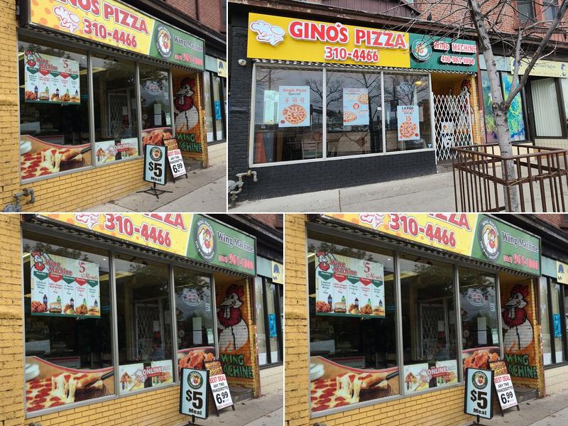 Wing machine & Ginos Pizza