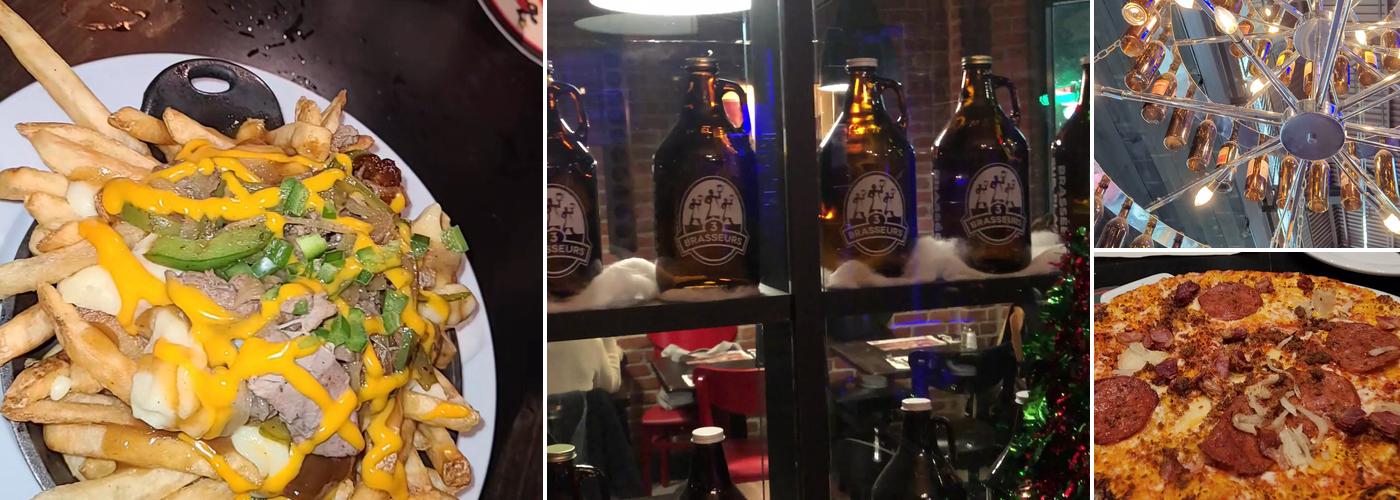 3 Brasseurs - Crescent Menu