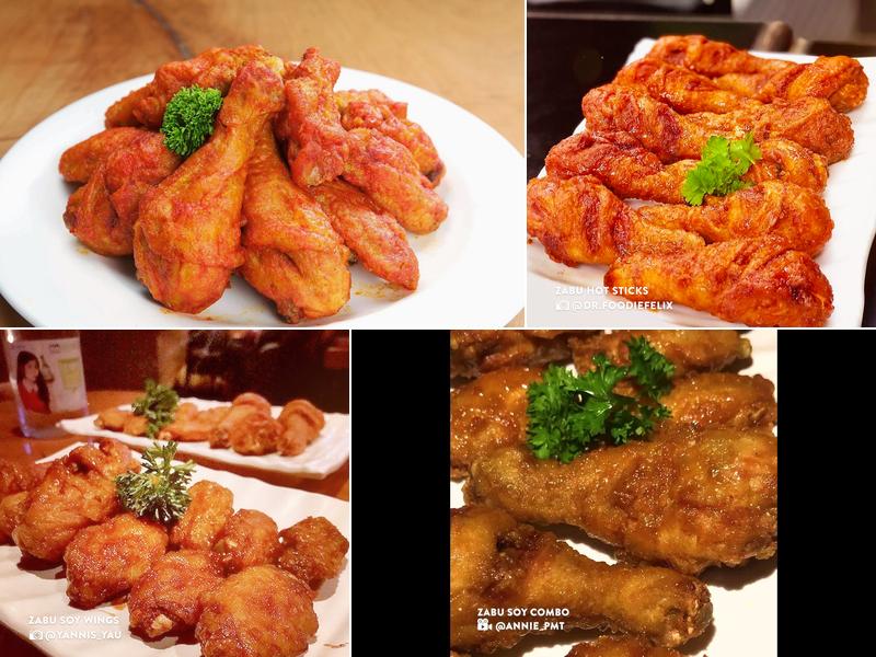 Zabu Chicken Menu