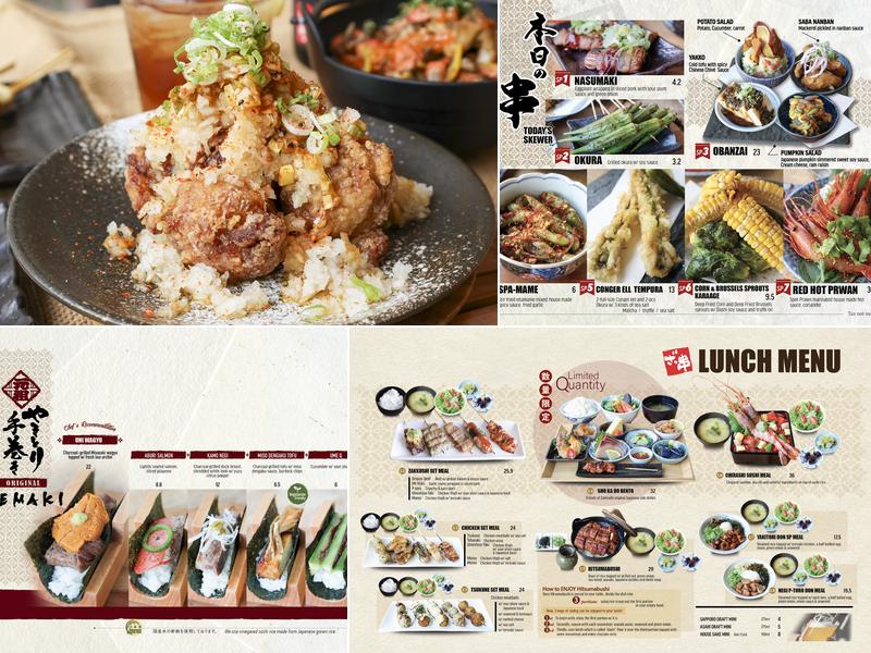 Zakkushi Dining on Main Menu