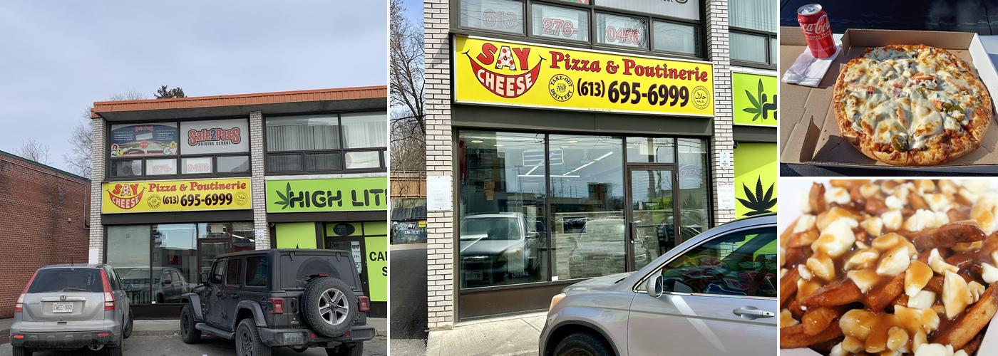 Say Cheese pizza & poutine