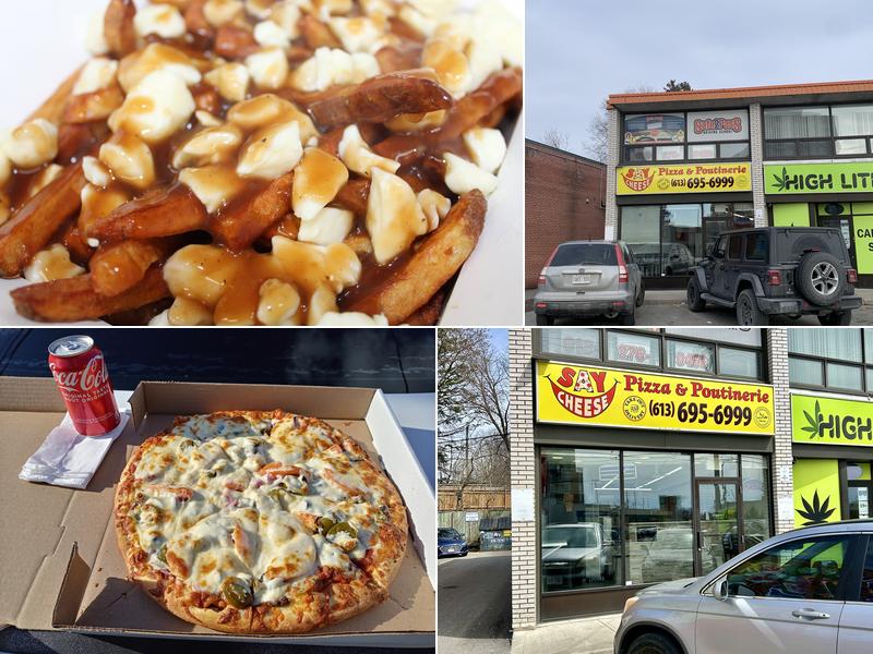 Say Cheese pizza & poutine